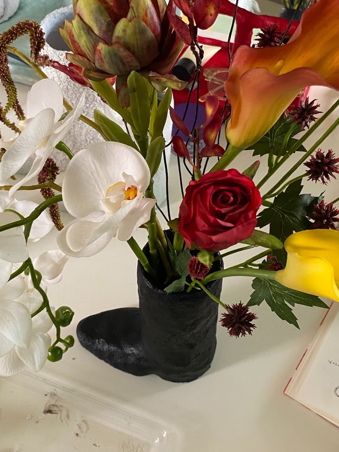 부츠 화병 / 검정 부츠 상품이미지6