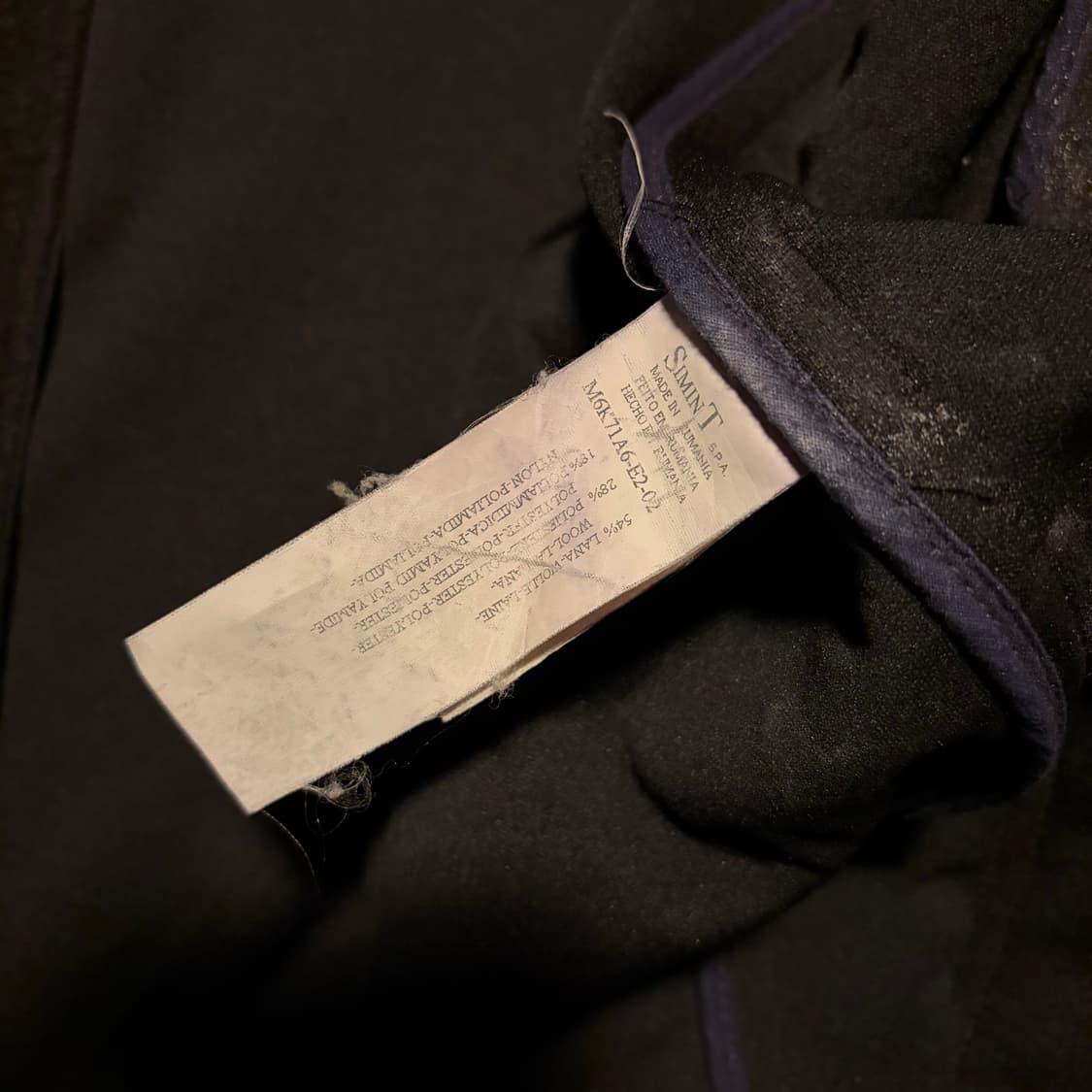 Armani overfit wool hoodie zip up coat 상품이미지7