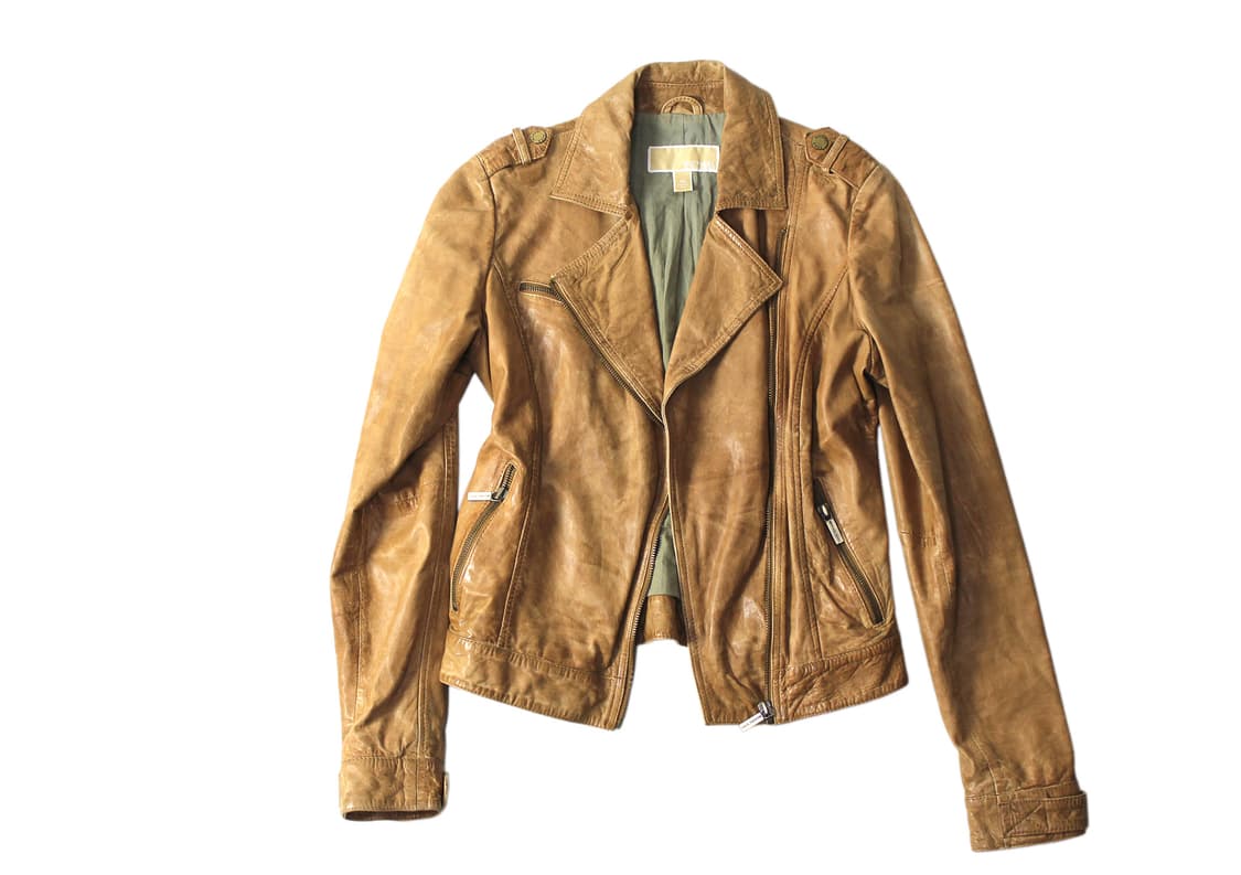 2000s 마이클코어스 카우레더 자켓 상품이미지1