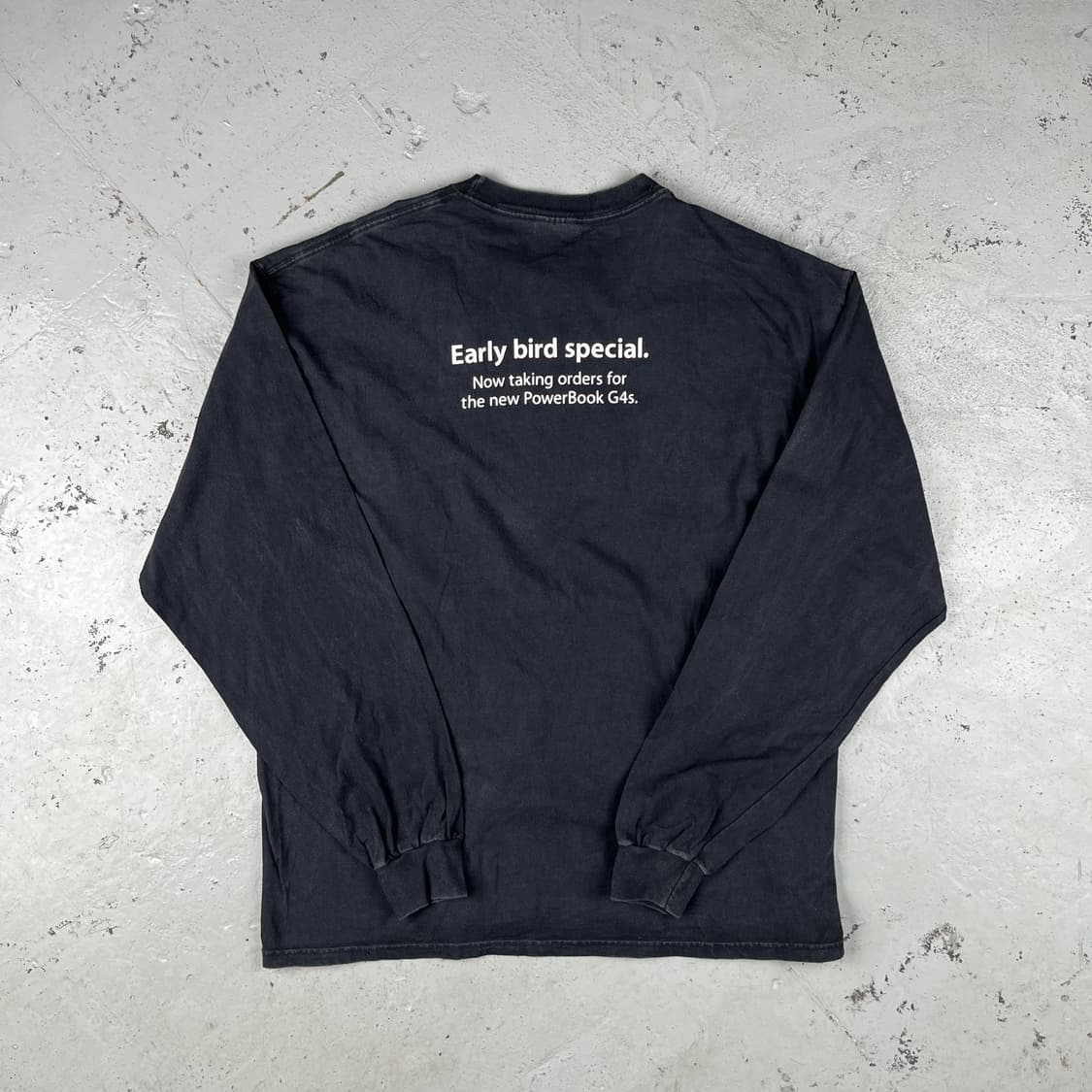 빈티지 애플 로고 롱슬리브 상품이미지2