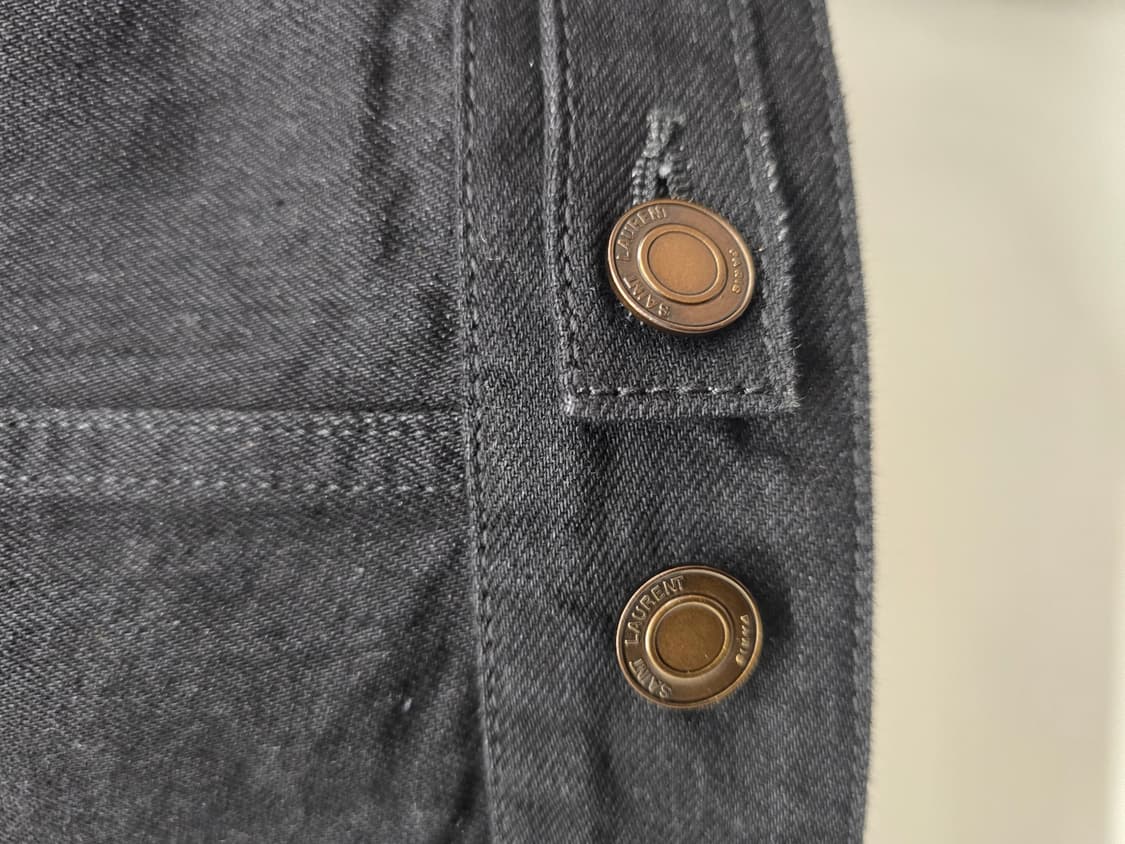 Saint Laurent  생로랑 여성 클래식 데님재킷. 싸이즈S 상품이미지5