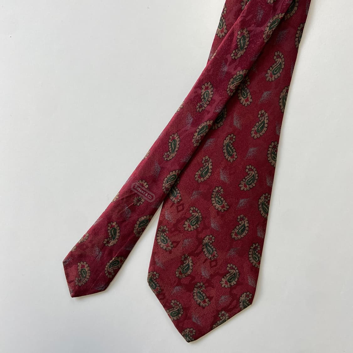 티파니앤코(tiffany&Co) 명품 정품 페이즐리 넥타이 상품이미지2