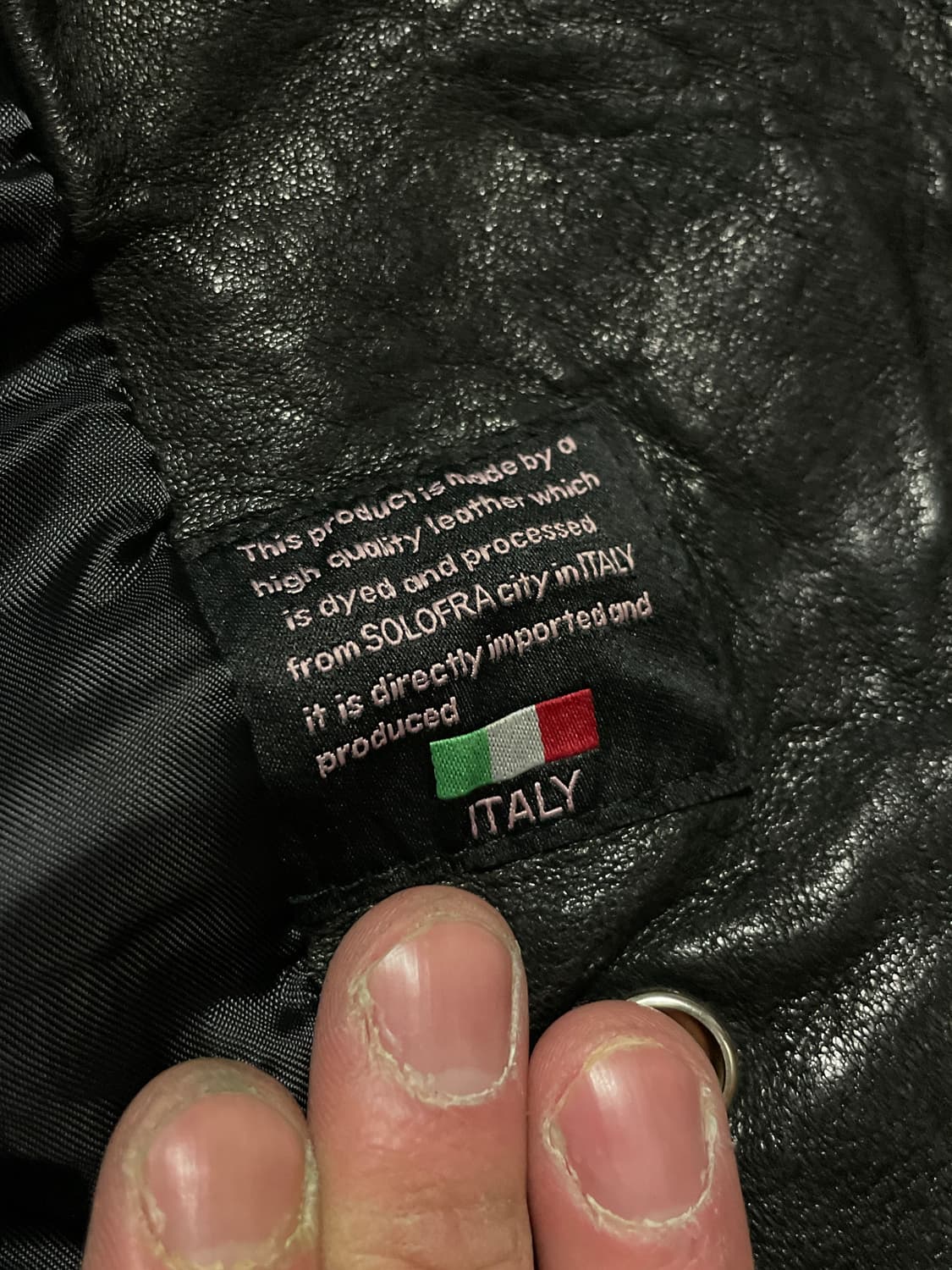 광희시장 웨스턴 무드 램스킨 양가죽 바이커 레더 자켓 상품이미지8