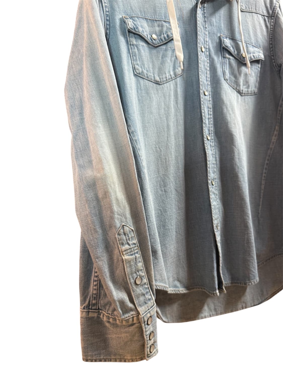 11fw 넘버나인 데님 후드셔츠 상품이미지3