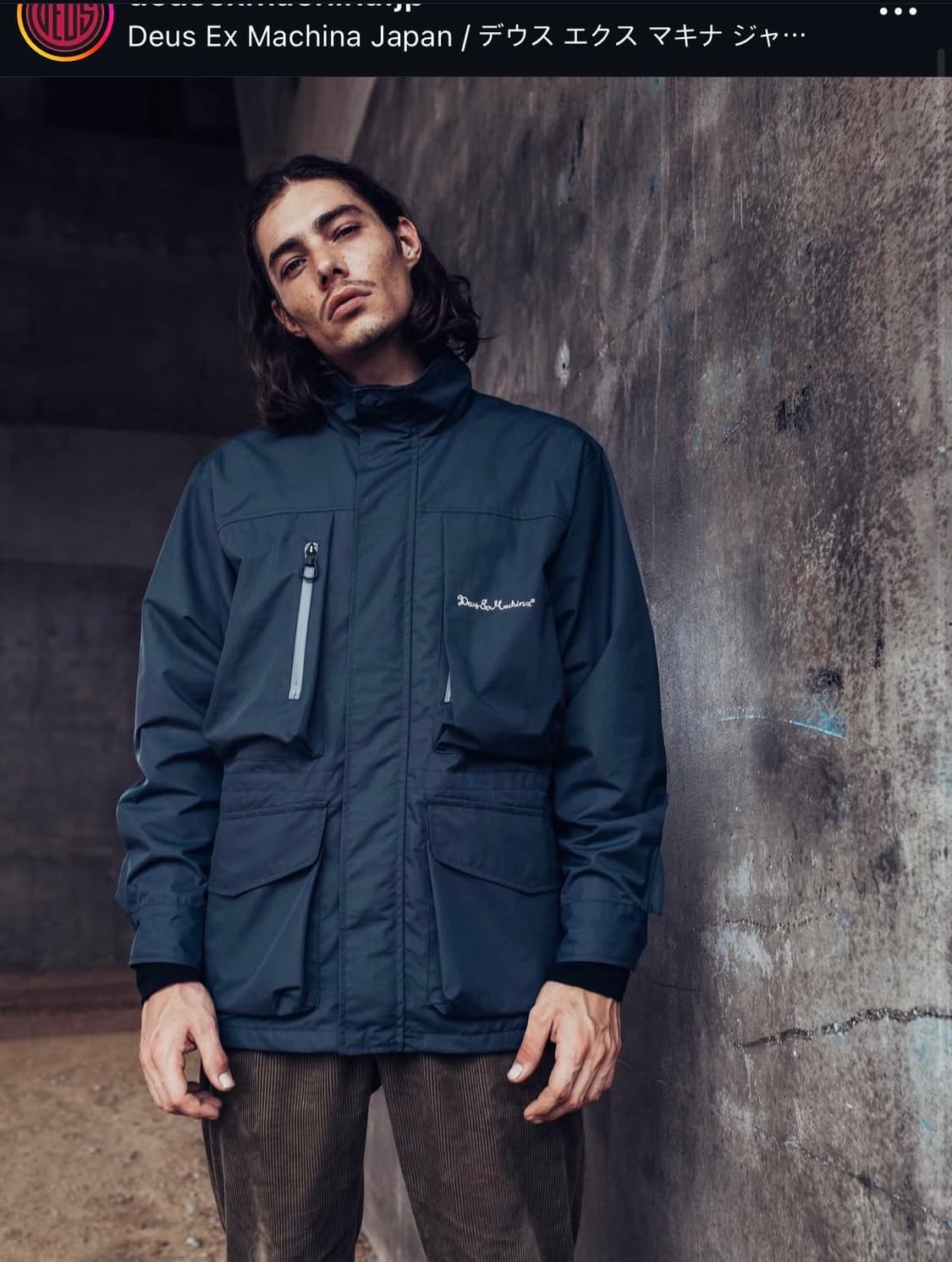 데우스 엑스 마키나 Pathfinder 필드 자켓 블랙 상품이미지4