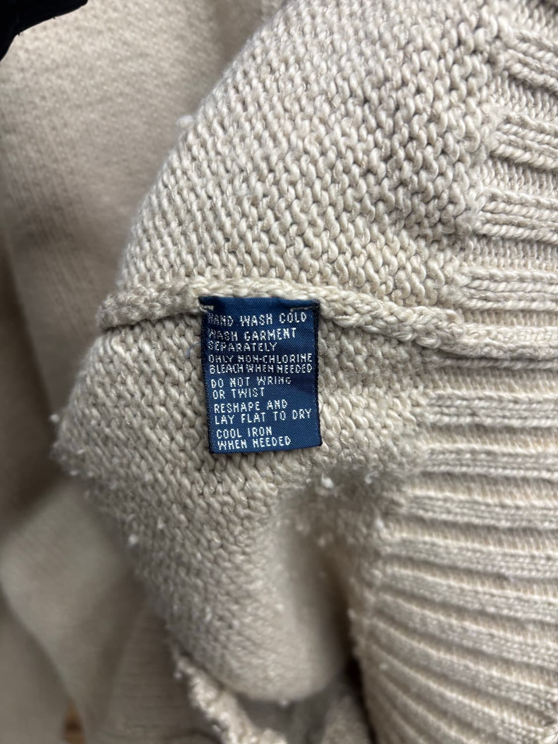 폴로00s 코튼 라운드 니트 상품이미지4