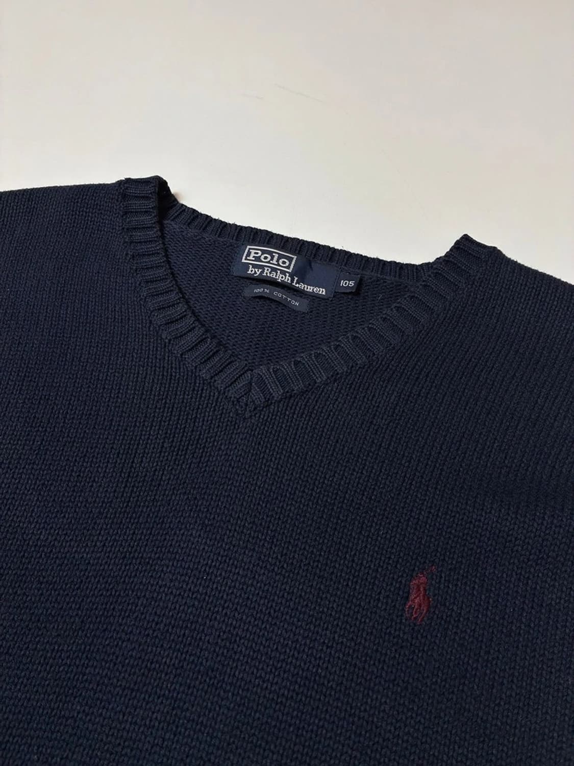 폴로 랄프로렌 90's 짜임 코튼 니트 PN8399 상품이미지3