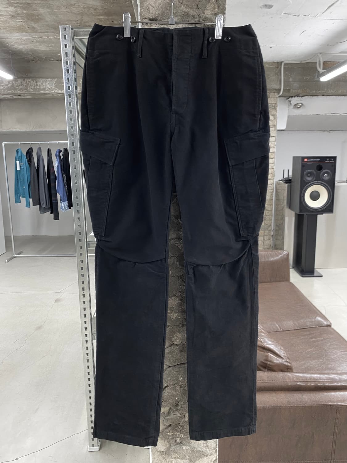 캐피탈 블랙 카고 팬츠 상품이미지4