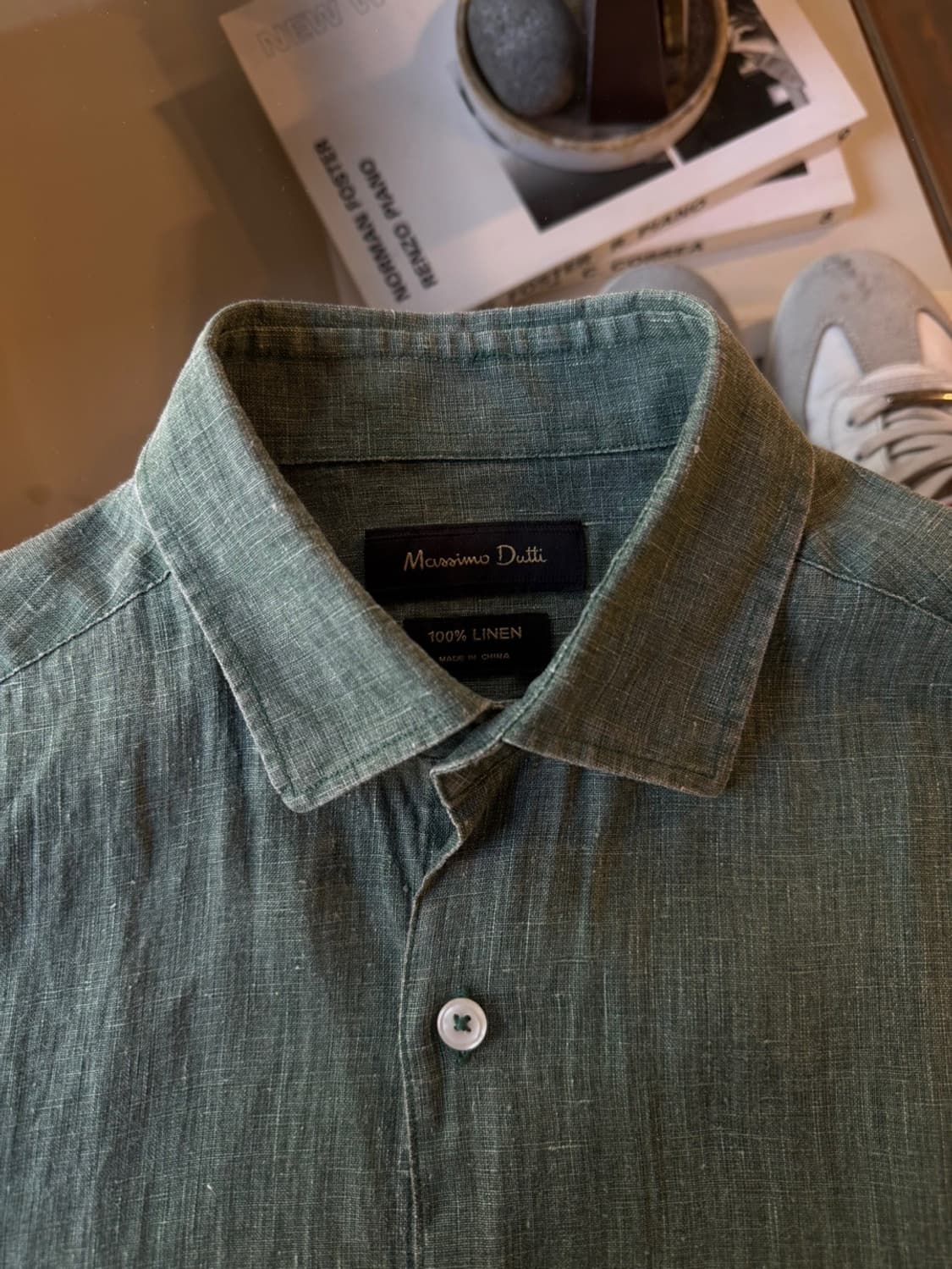 마시모두티 리넨 셔츠 100 상품이미지8