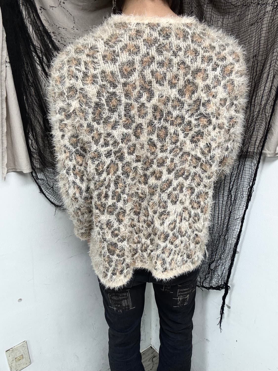 Leopard Fur Cardigan 상품이미지3
