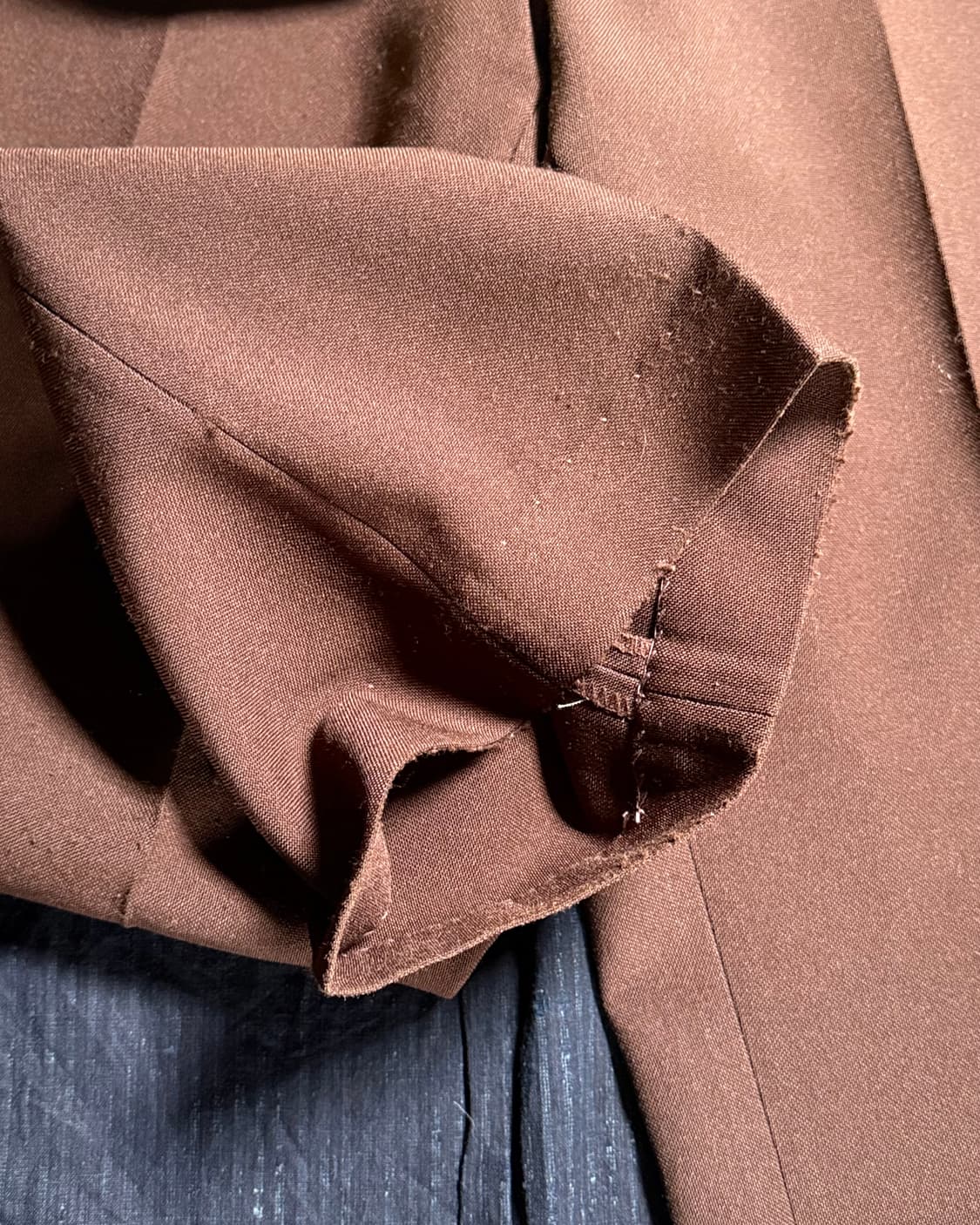 90's 빈티지 울 블랜드 트라우저 36 상품이미지3