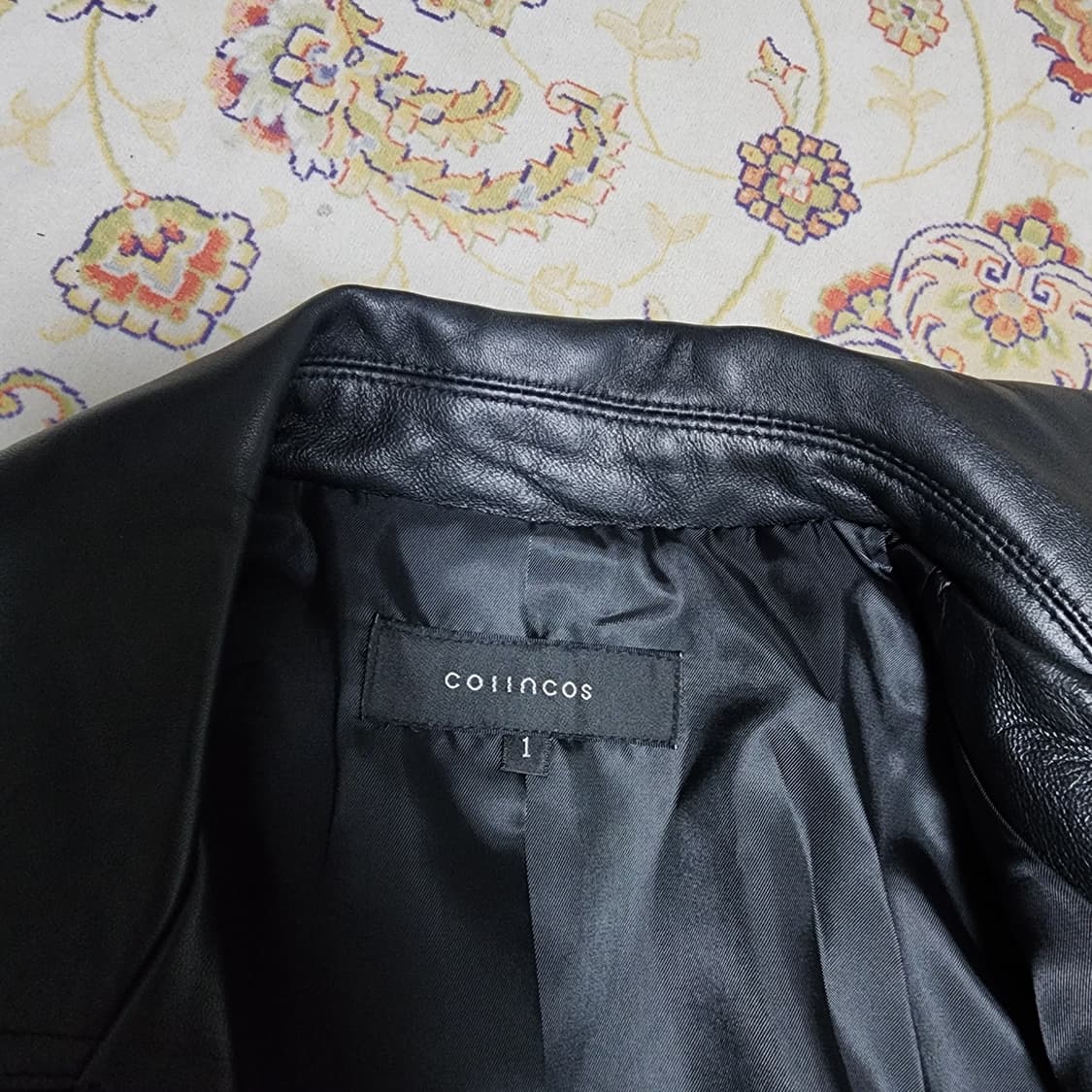 코인코즈 여성 양가죽 라이더 자켓 s 상품이미지3