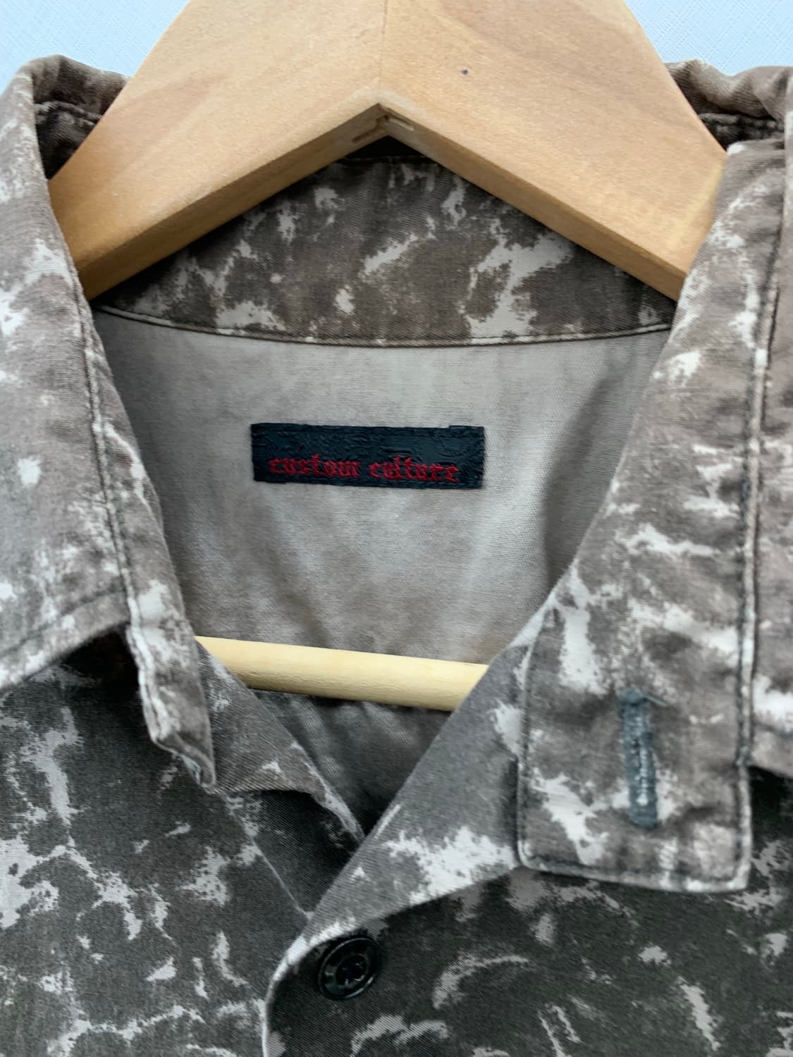 커스텀 컬쳐 vkei 패턴 셔츠 상품이미지6