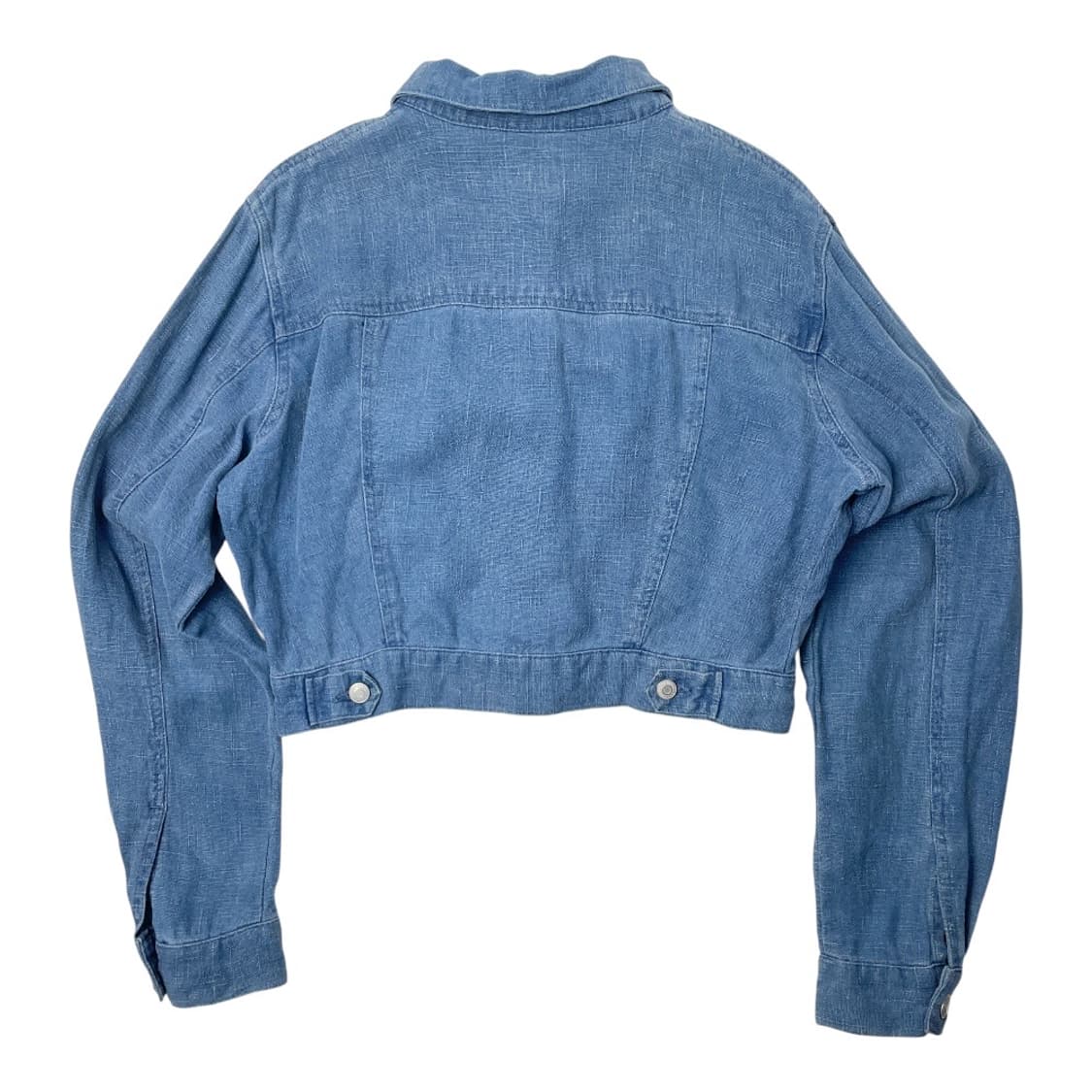 Gap 갭 여성 크롭 린넨 셔츠 자켓 M 상품이미지2