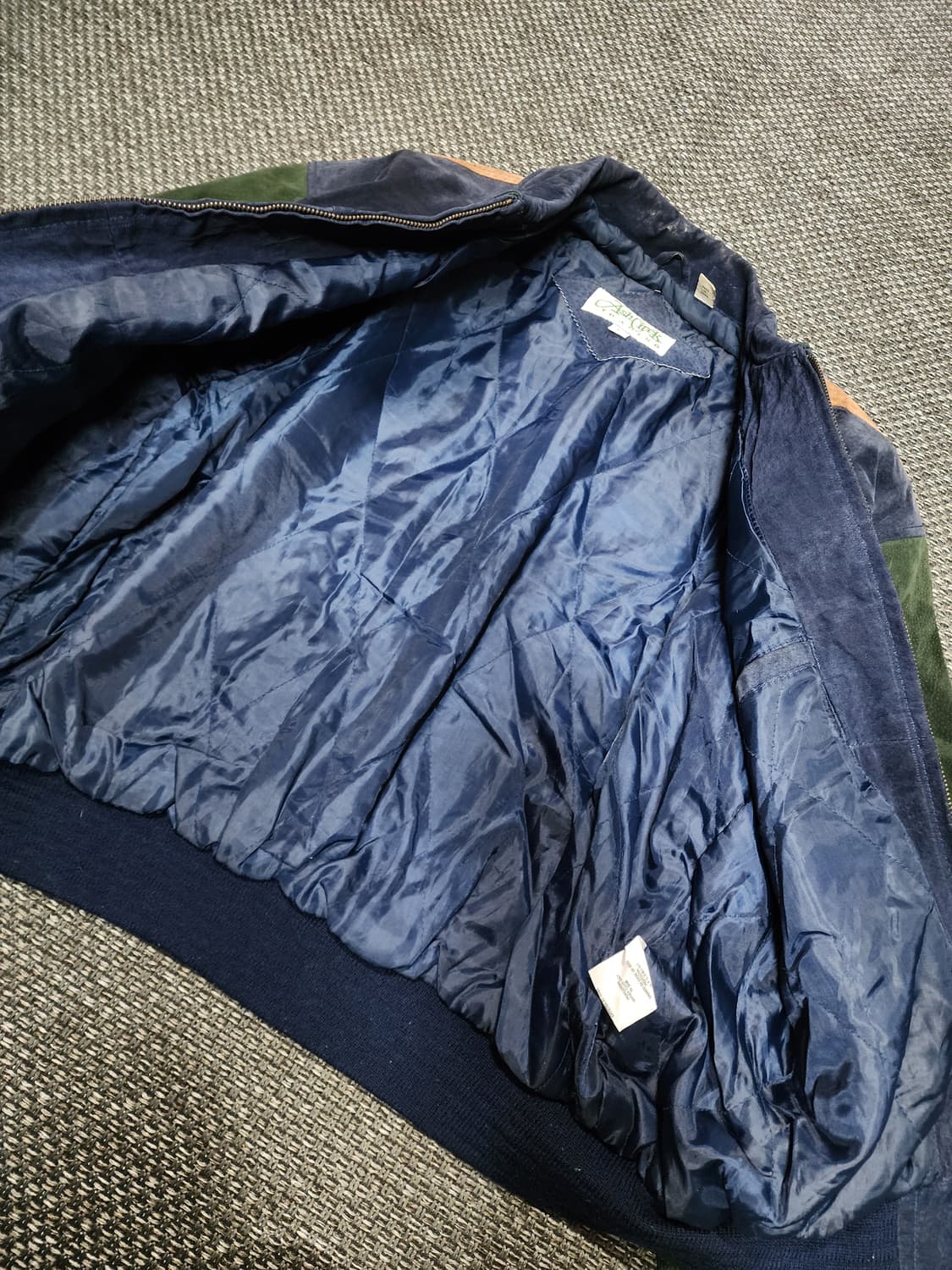 빈티지 누박 블루종 L 상품이미지5