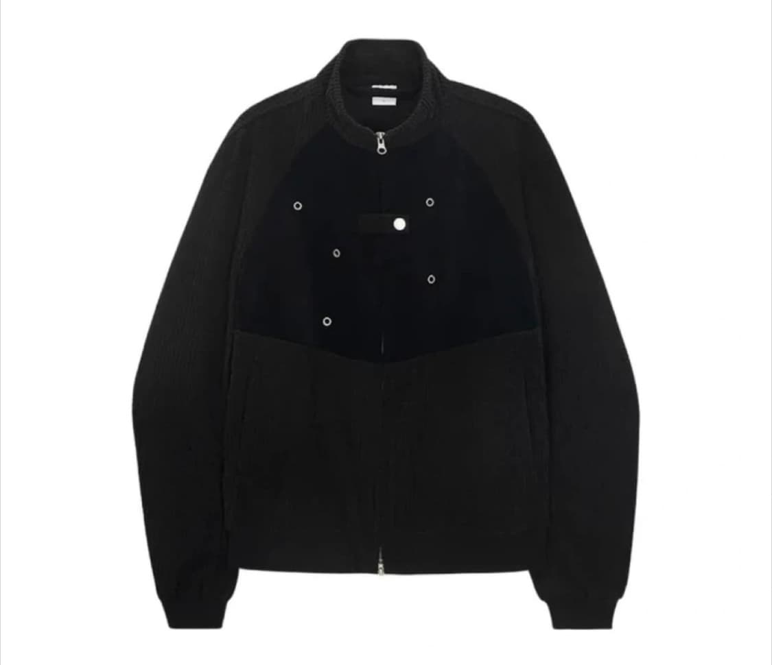 더콜디스트모먼트TCM waffle bomber jacket 봄버자켓 상품이미지1
