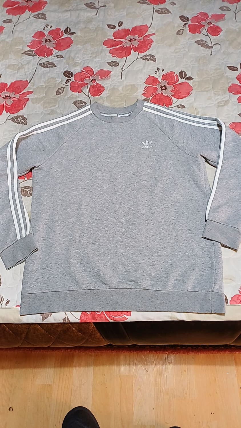 아디다스 기모맨투맨 실측110 가슴60 기장75 상품이미지1