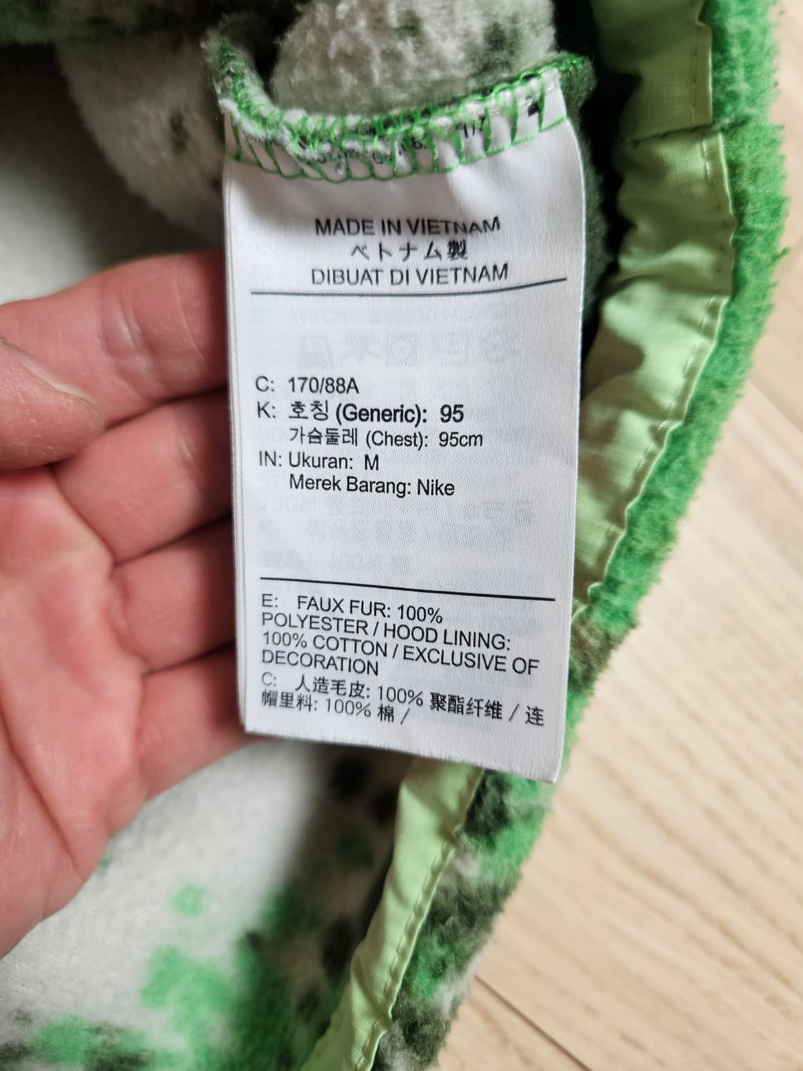 쉐르파 뉴 나이키 에센셜 반집업 후드티 M 상품이미지9