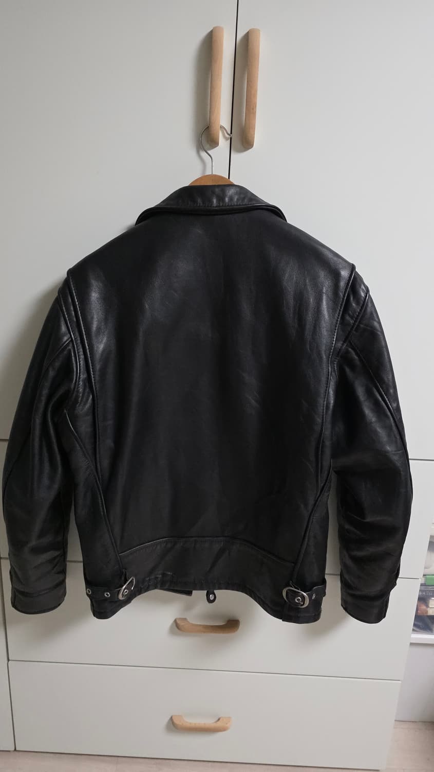 Schott 쇼트 가죽자켓 at101 38 판매합니다. 상품이미지2