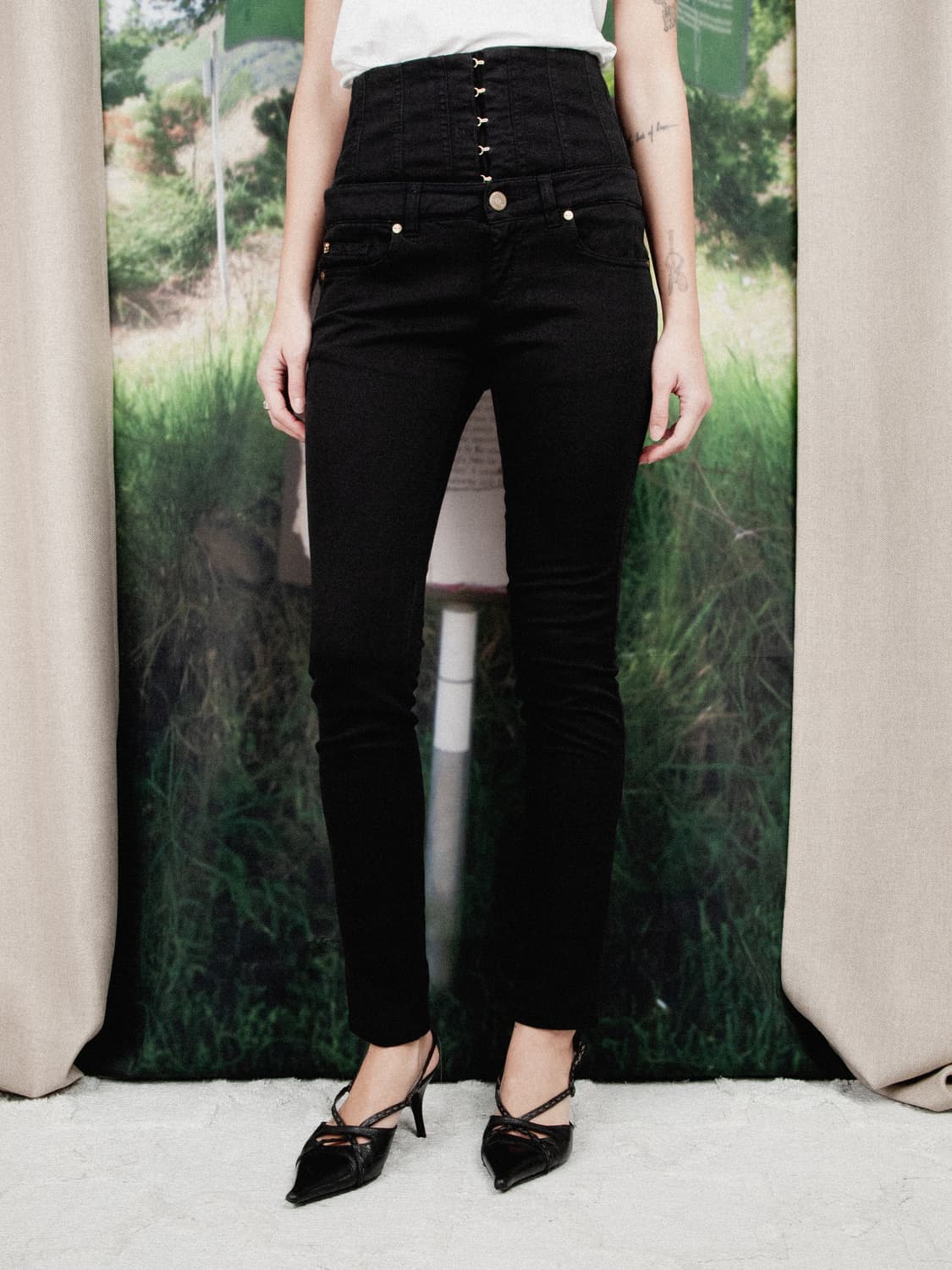 2012 FW Corset Skinny Jeans 상품이미지1