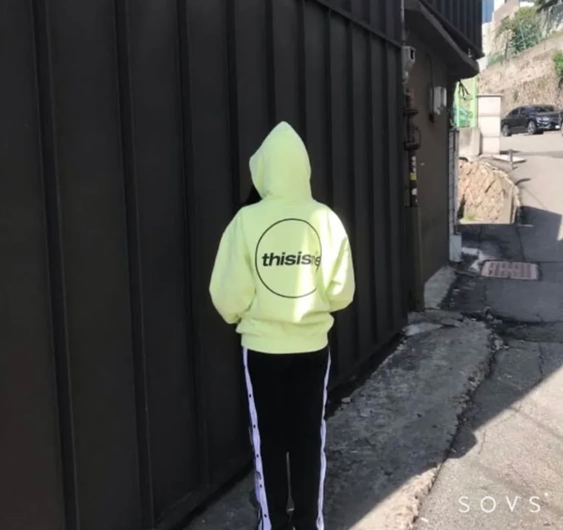 디스이즈네버댓 후드집업 (새상품) 상품이미지4