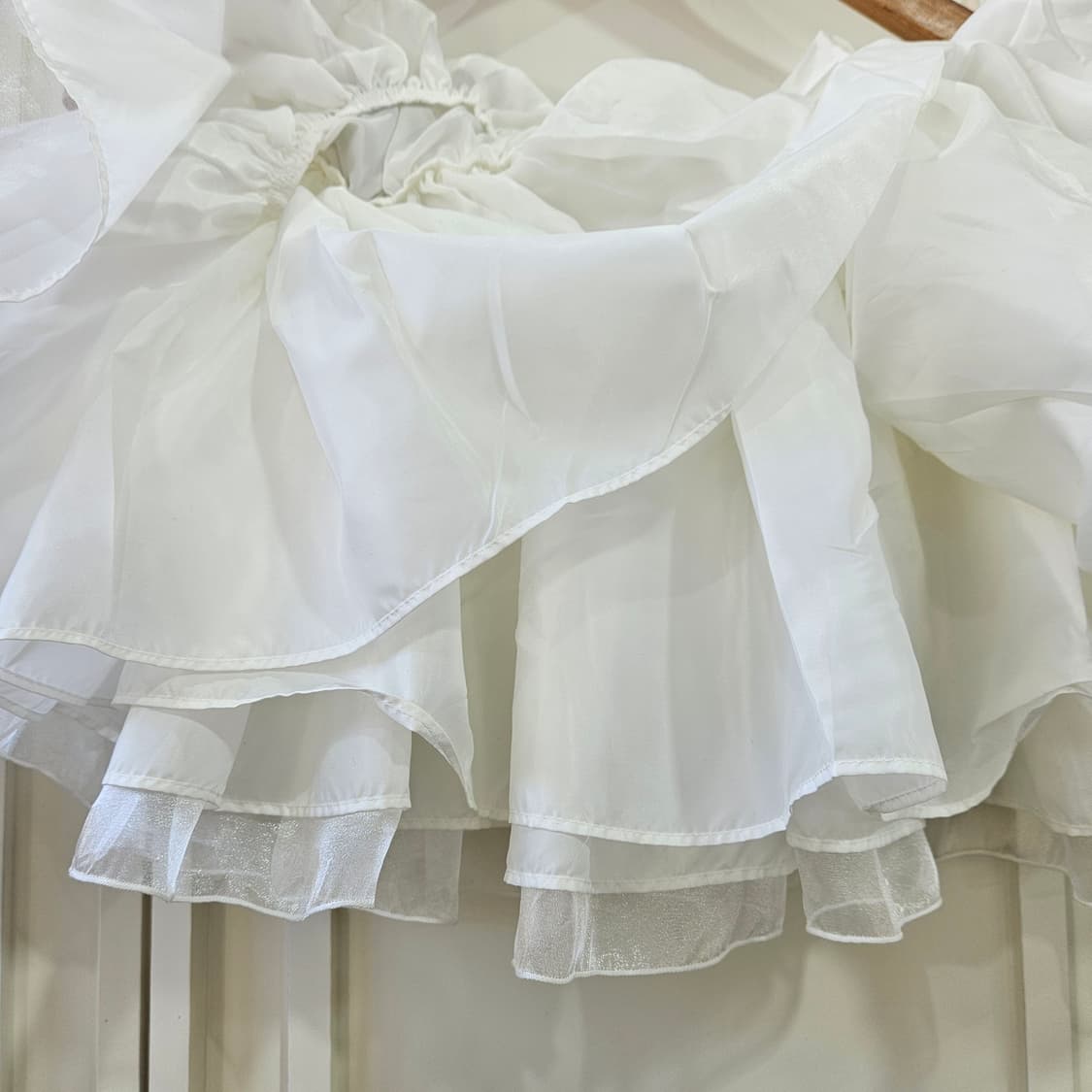 샤이니 오간자 볼륨 스커트 상품이미지6