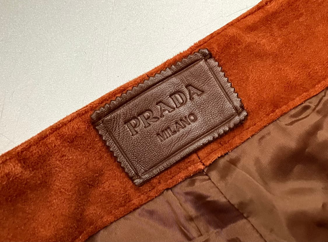 프라다 스웨이드 팬츠 상품이미지5