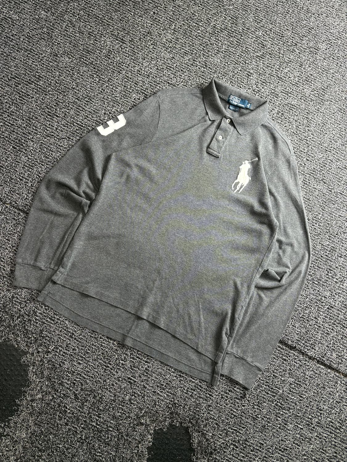 폴로 랄프로렌 아카이브 빅포니 럭비 피케이 티 3682 상품이미지1