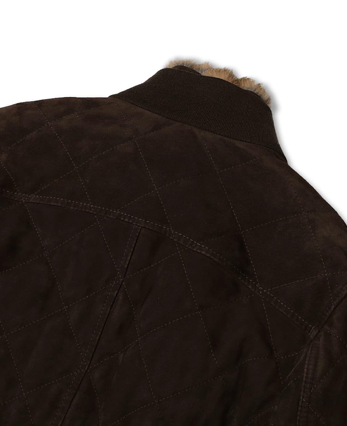 엠메띠 [Emmeti] 엘레강스 스포티보 염소 퀼팅 스웨이드 필드 자켓 상품이미지6