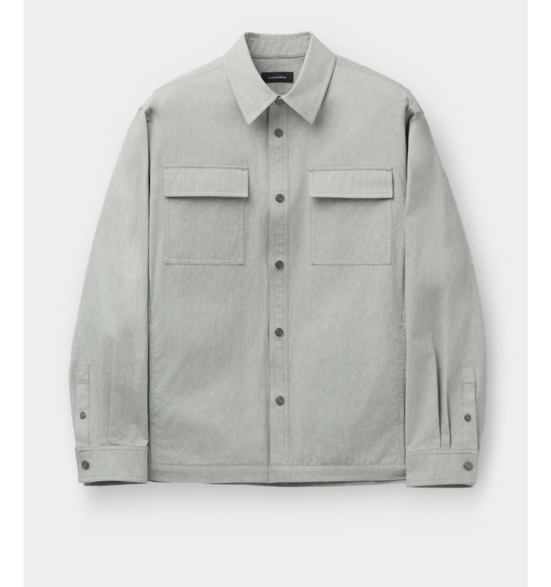 26SS 커스텀멜로우 Grey Trucker Shirt 셔츠 자켓 상품이미지3