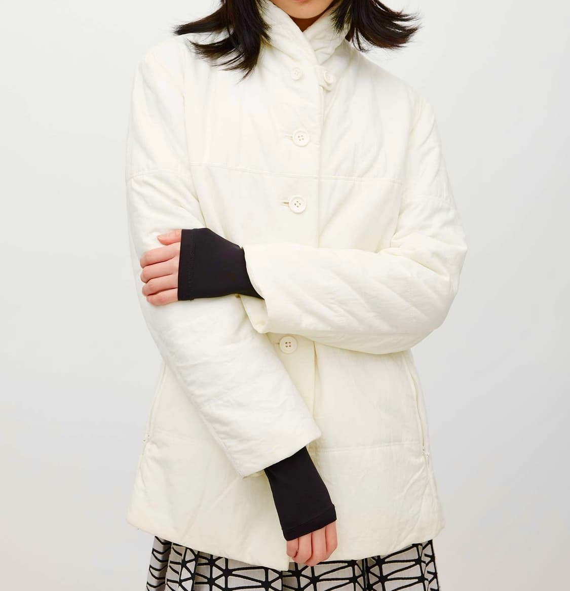 이세이 미야케 fete 크림 패디드 자켓 아카이브 상품이미지1