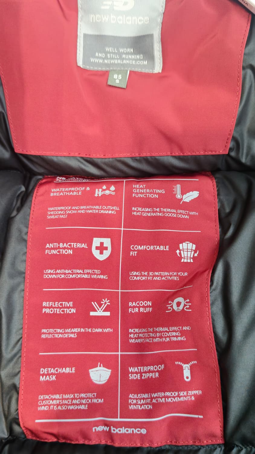 뉴발란스 패트롤 다운 패딩 상품이미지4