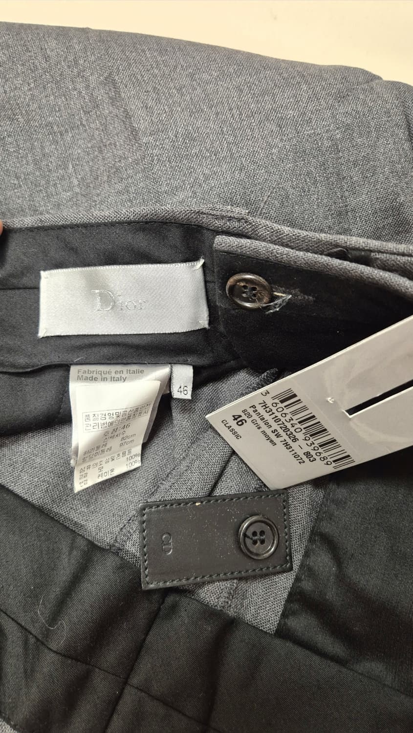 Dior Homme 2007FW Hedi Slimane Wool Pant 상품이미지8