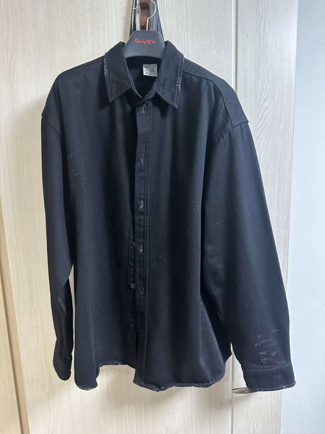 stu office 데님 셔츠 상품이미지3