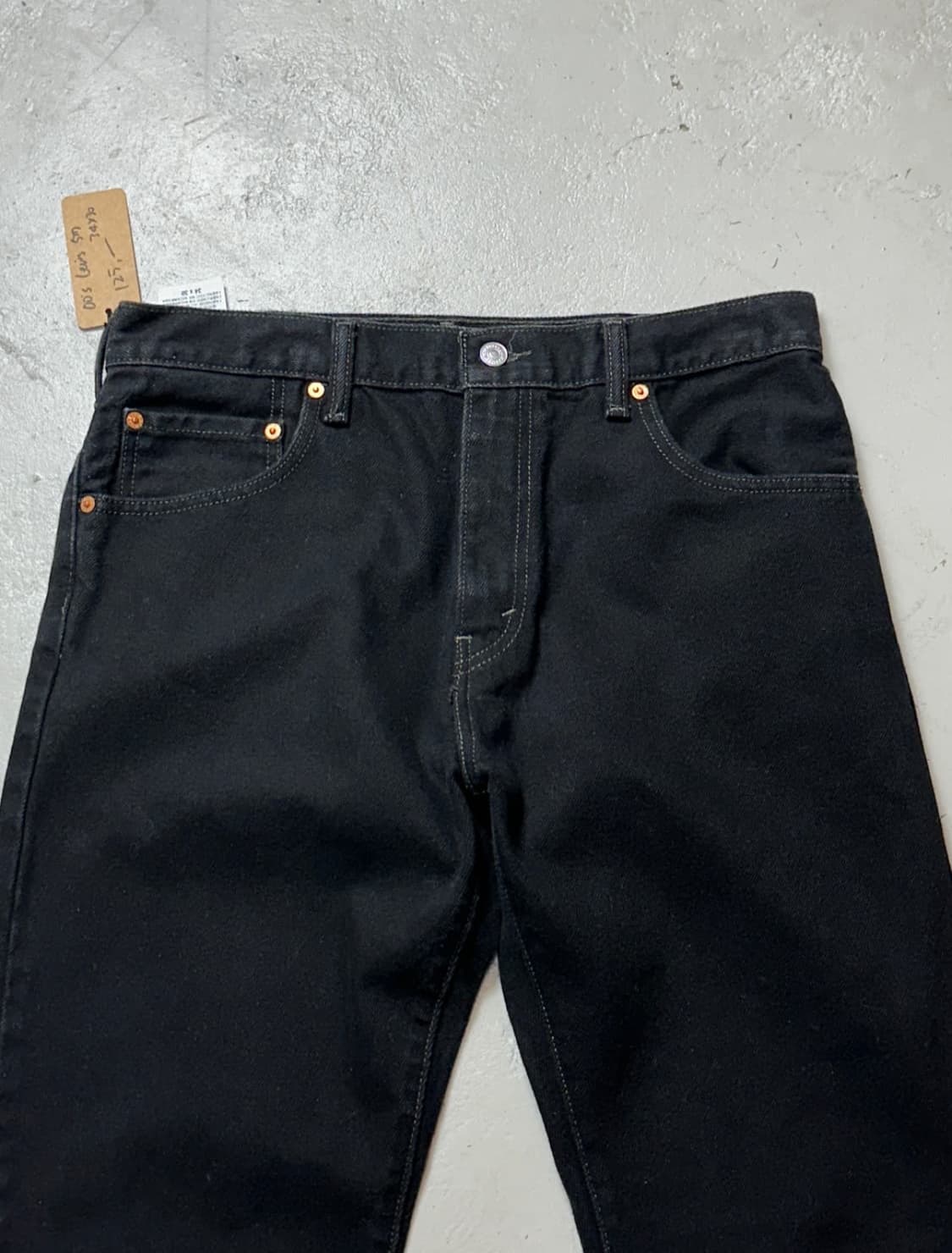 [34] 00‘s 리바이스 517 블랙 부츠컷 데님 상품이미지3