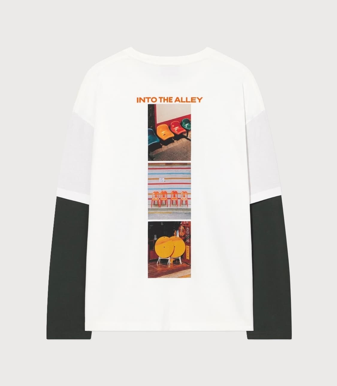 L) 커버낫 스틸 라이프 레이어드 롱슬리브 오프화이트 상품이미지2