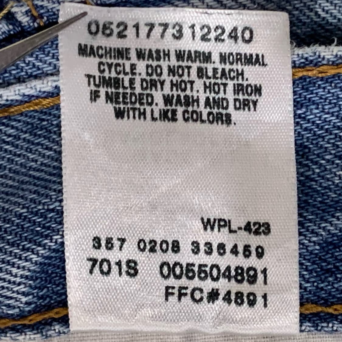 [32,33] 00's 리바이스 550 릴렉스드핏 데님팬츠 상품이미지6