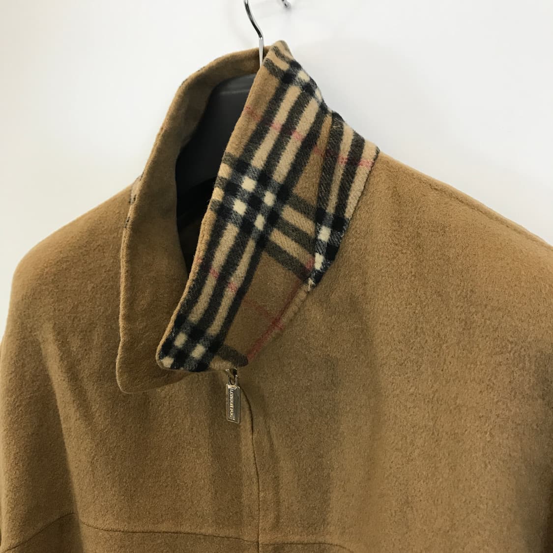 런던포그 울 카라넥 블루종점퍼 [105사이즈] 상품이미지4