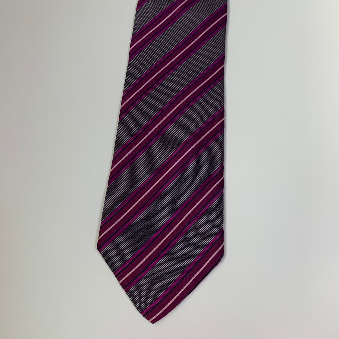 휴고보스(HUGO BOSS) 스트라이프 넥타이 명품 최상급 A+ 상품이미지10