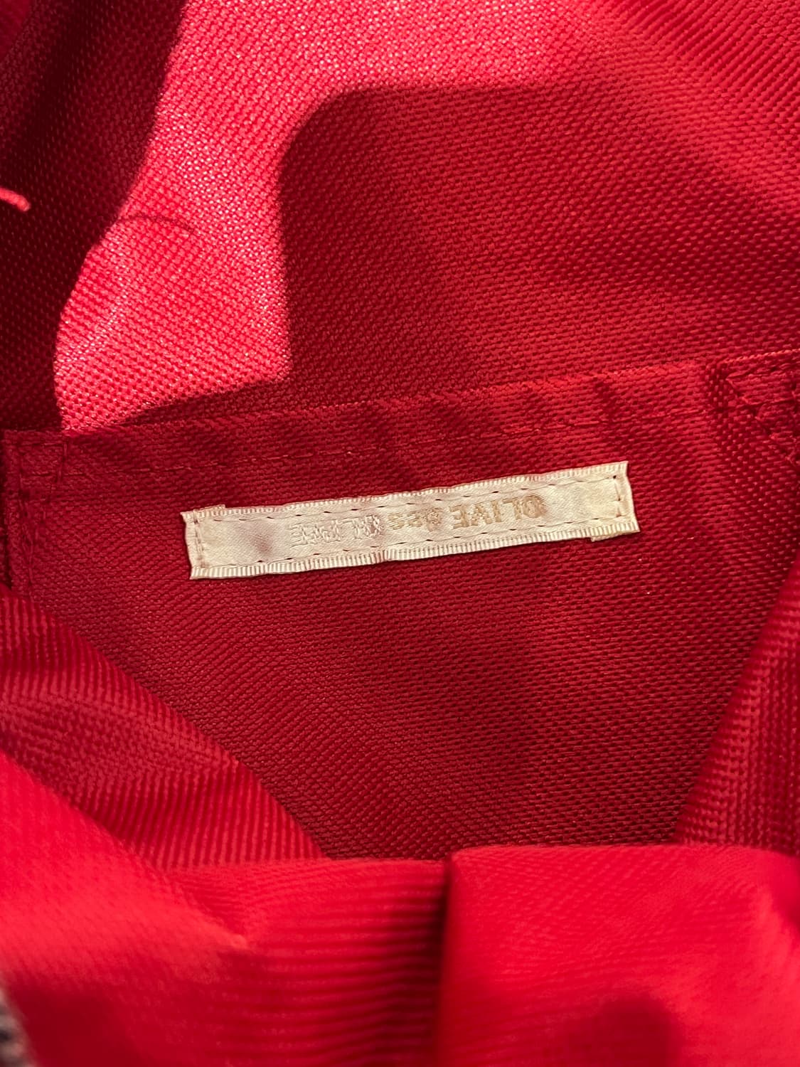 크리스마스 무드의 레드 체크무늬 백팩 🎄 상품이미지8