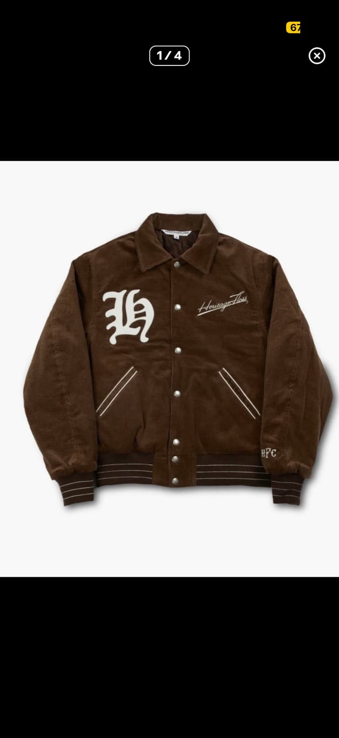 헤리티지플로스 바시티 자켓 구해요 상품이미지1