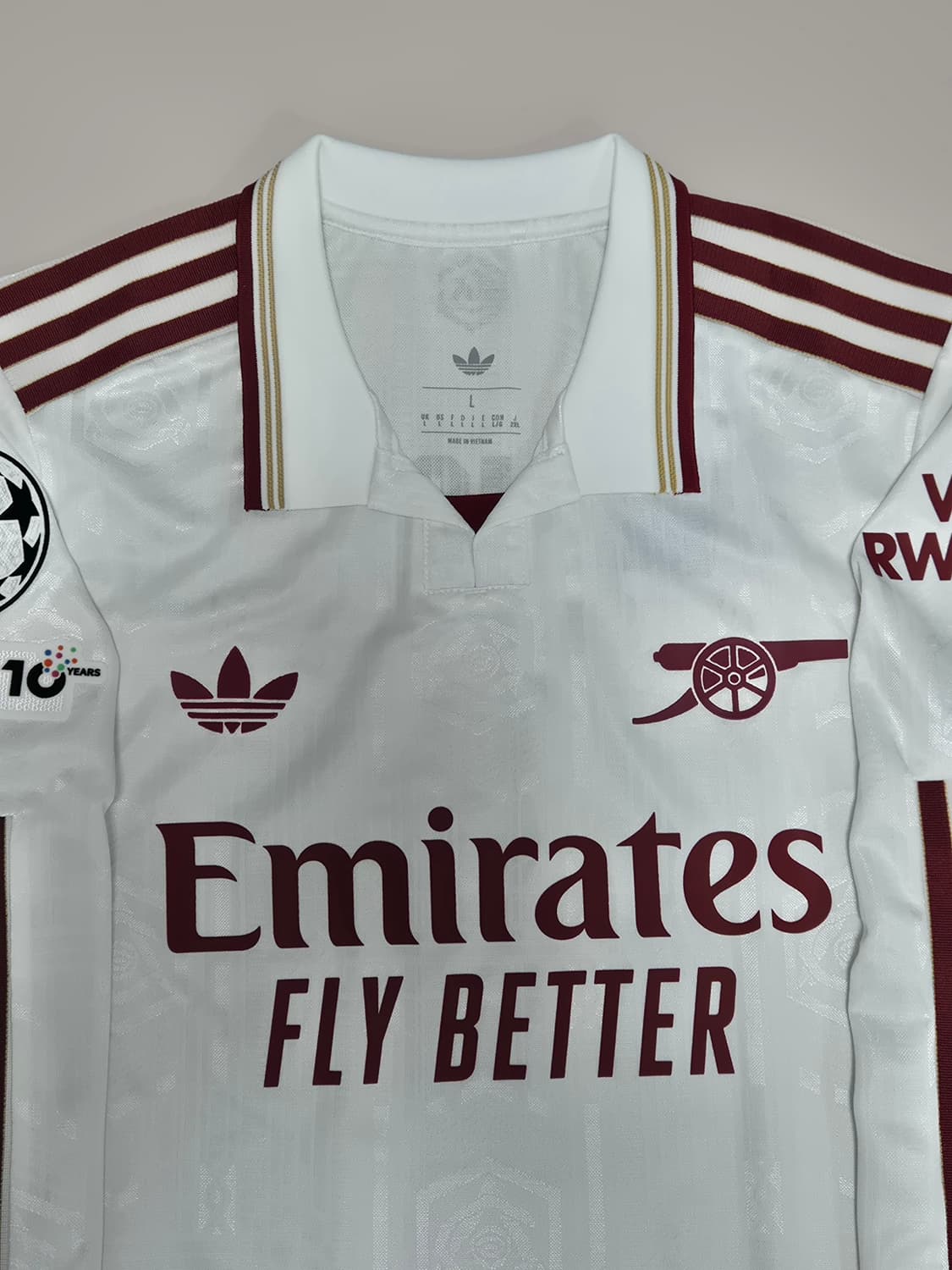 25-26 아스날 써드킷 데클란 라이스 긴팔유니폼 L사이즈 상품이미지3