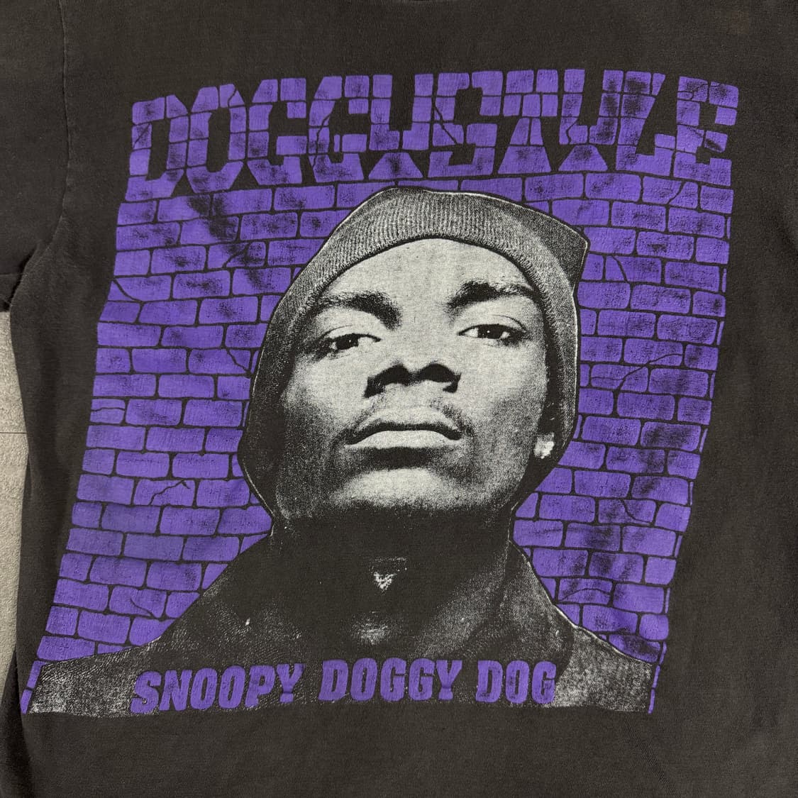 빈티지 90s Snoop Dogg 스눕독 빅페이스 랩티셔츠 상품이미지5