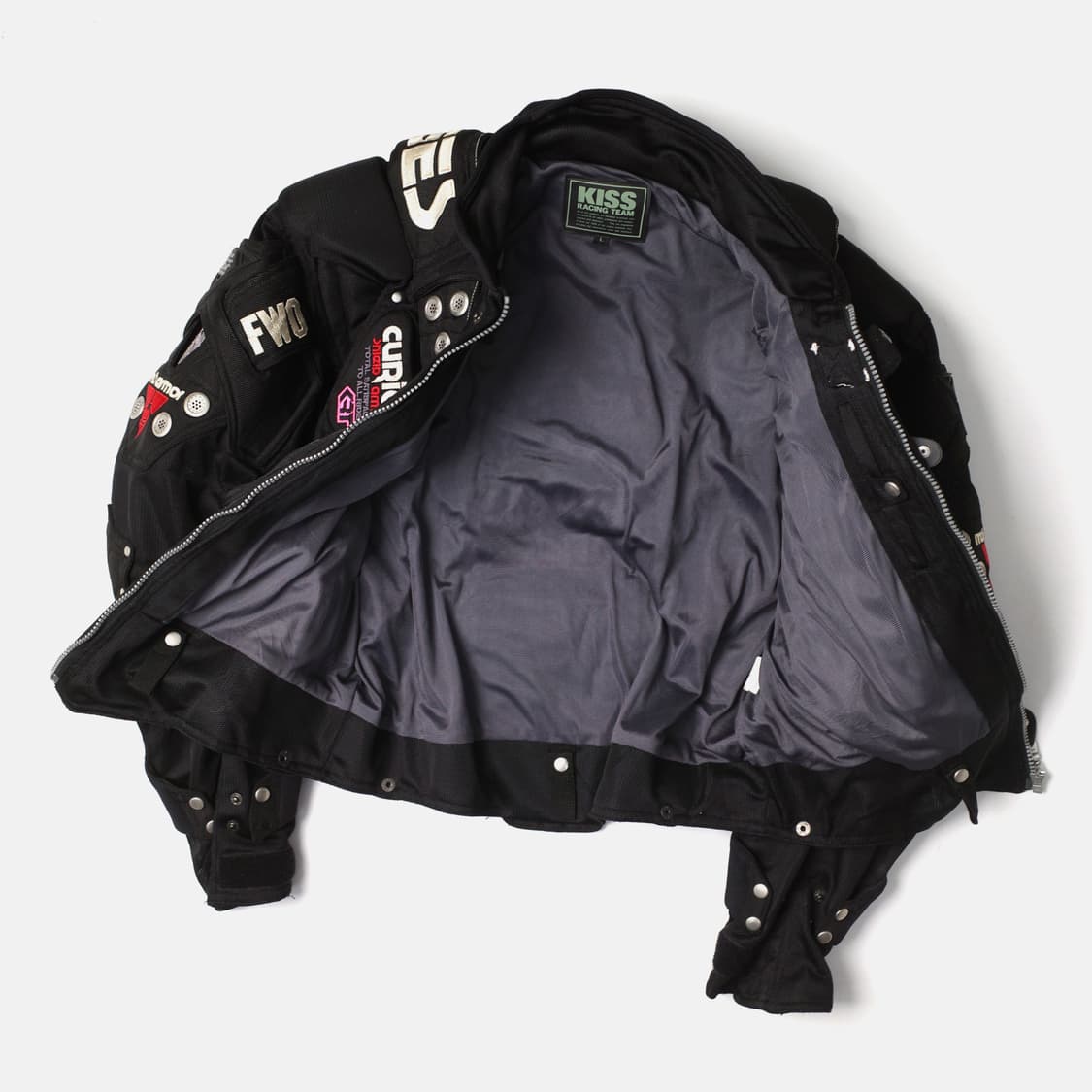 1990’s Kiss Racing Mesh Moto Jacket 상품이미지5