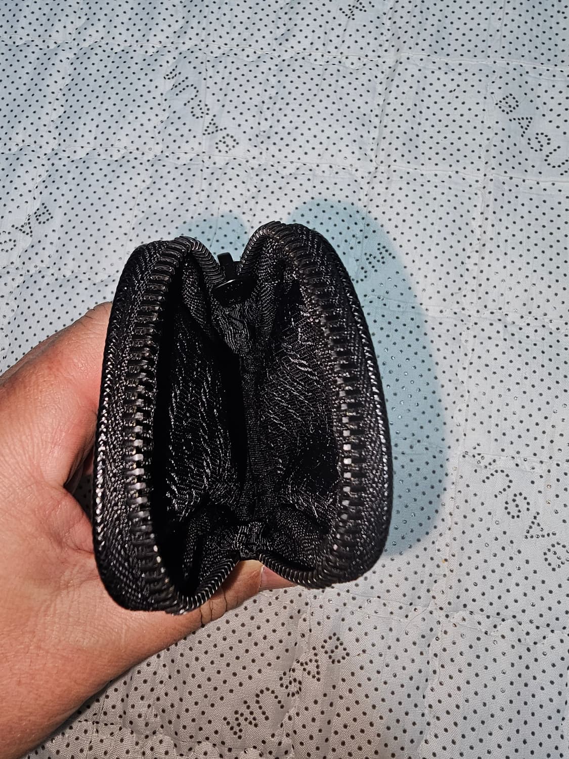 프라다 블랙 보조 파우치 상품이미지7