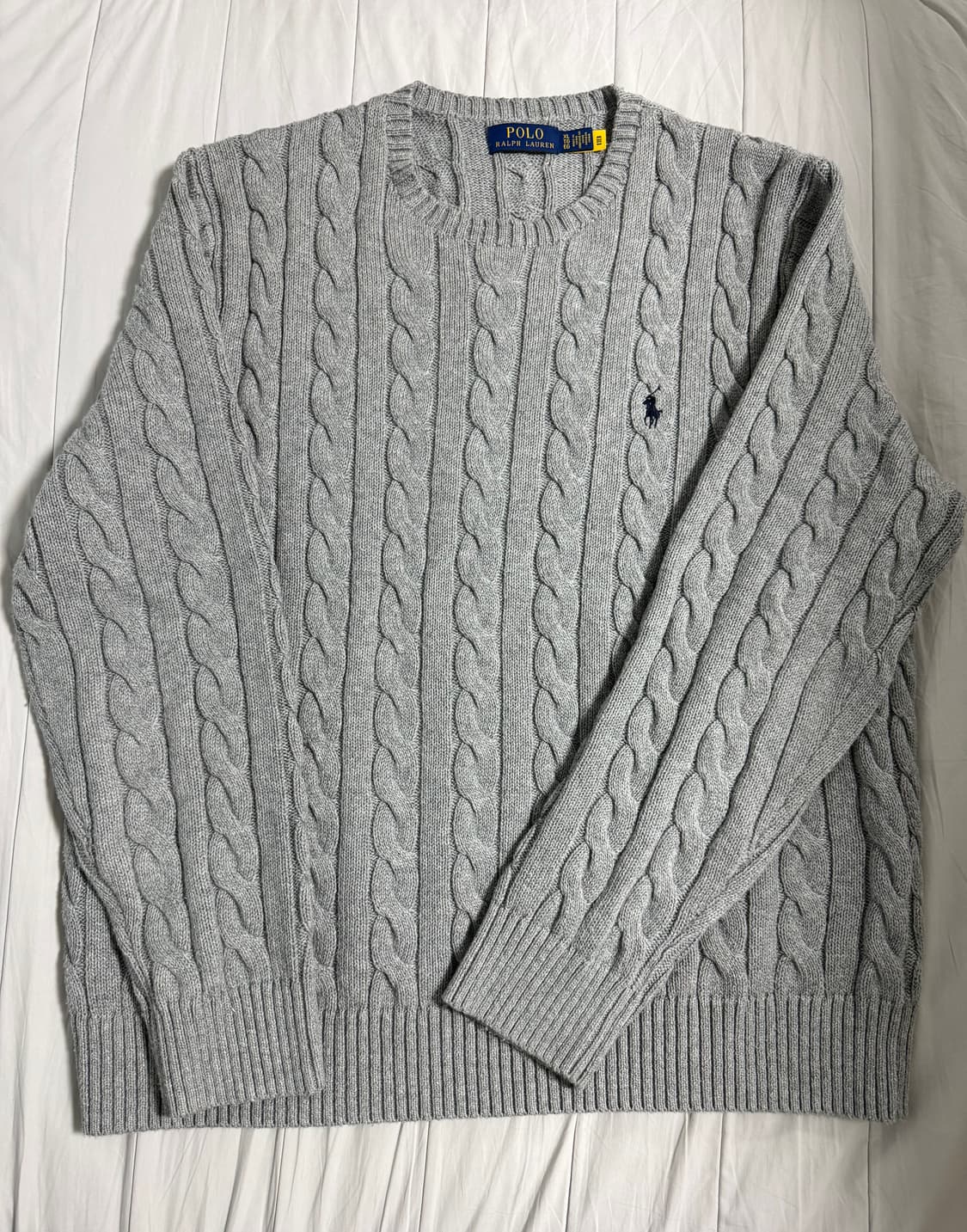 폴로 케이블 니트 상품이미지1
