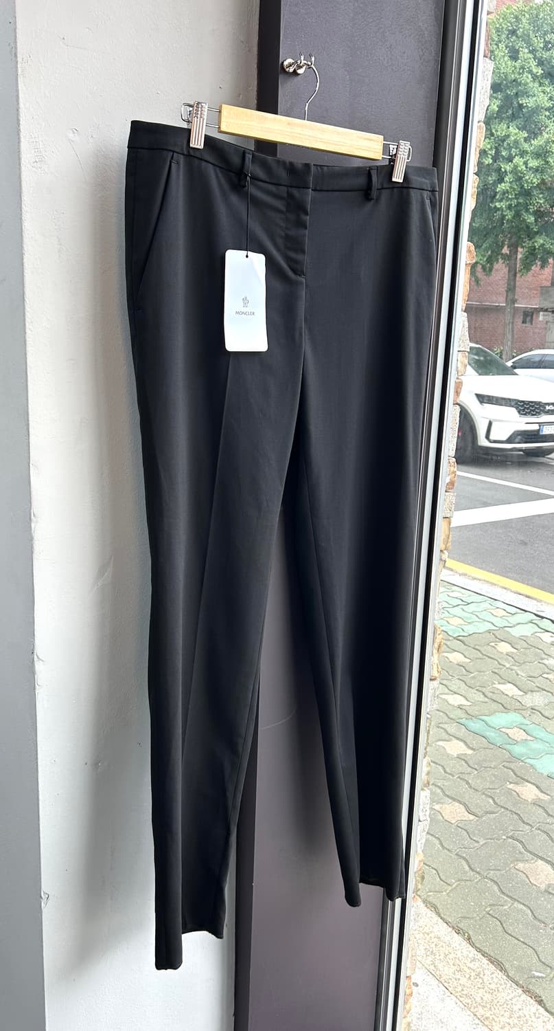 33~34/ 몽클레어 로고패치 슬랙스 (새상품) 상품이미지4