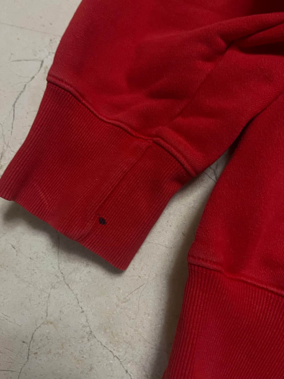 어텐션로우 맨투맨 레드(품절) 상품이미지7