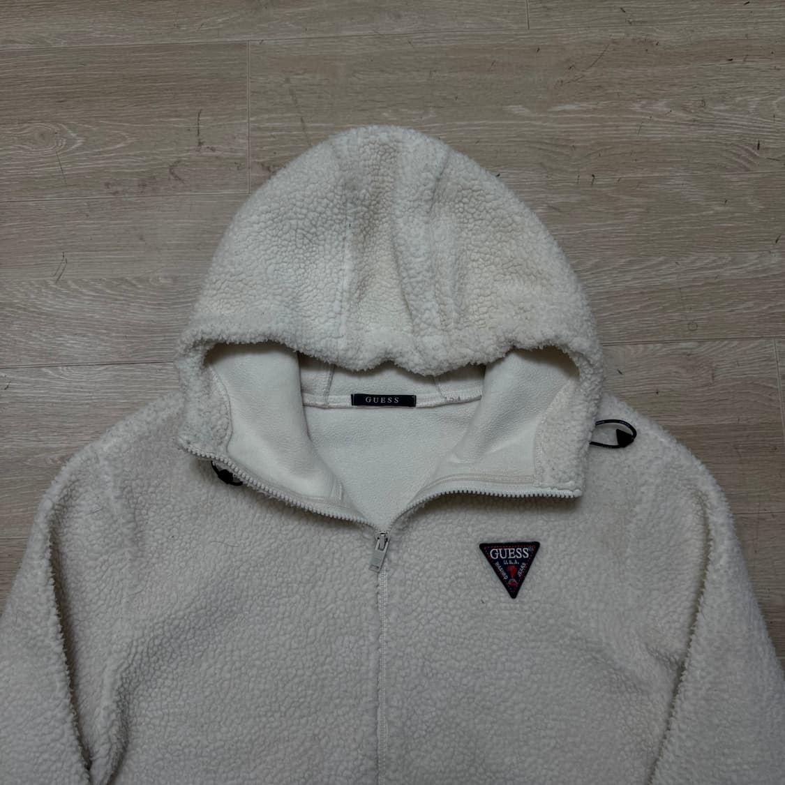 게스 뽀글이 후리스 자켓 상품이미지2