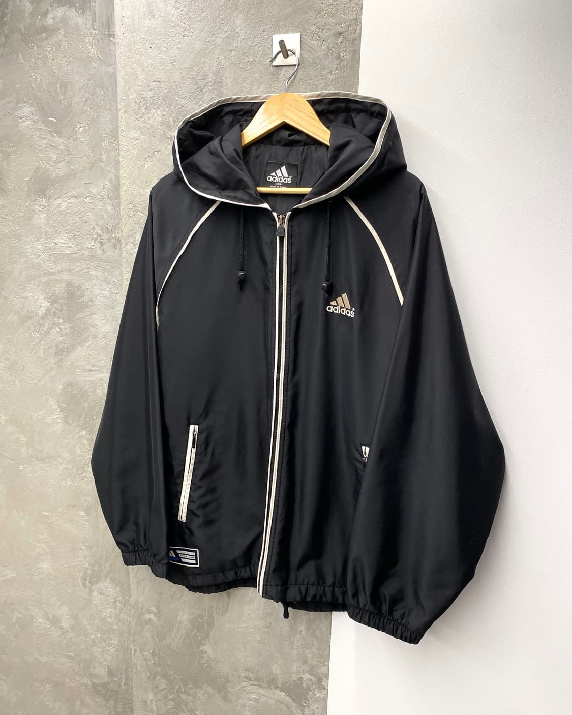 [105] 00s ADIDAS 아디다스 올드스쿨 후드 윈드자켓 상품이미지1